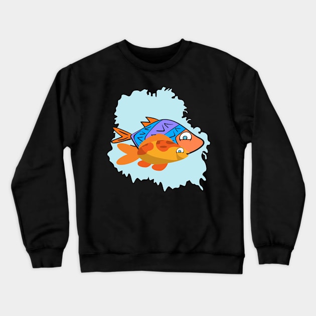 Aquarium Fish Crewneck Sweatshirt by Explore The Tropics